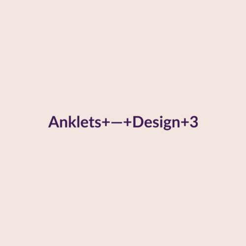 Anklets — Design 3