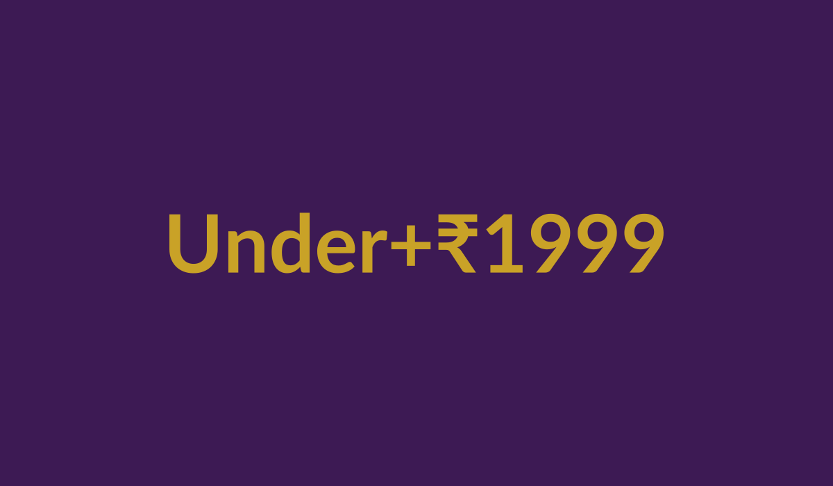 Under ₹1999